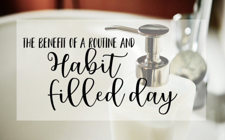 Spending a little bit of time creating routines and habits will make your day run a lot smoother. You might just find yourself less stressed and get more done during your productive hours.