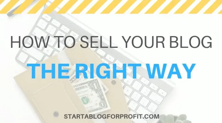 Flipping websites - how to sell a blog featured