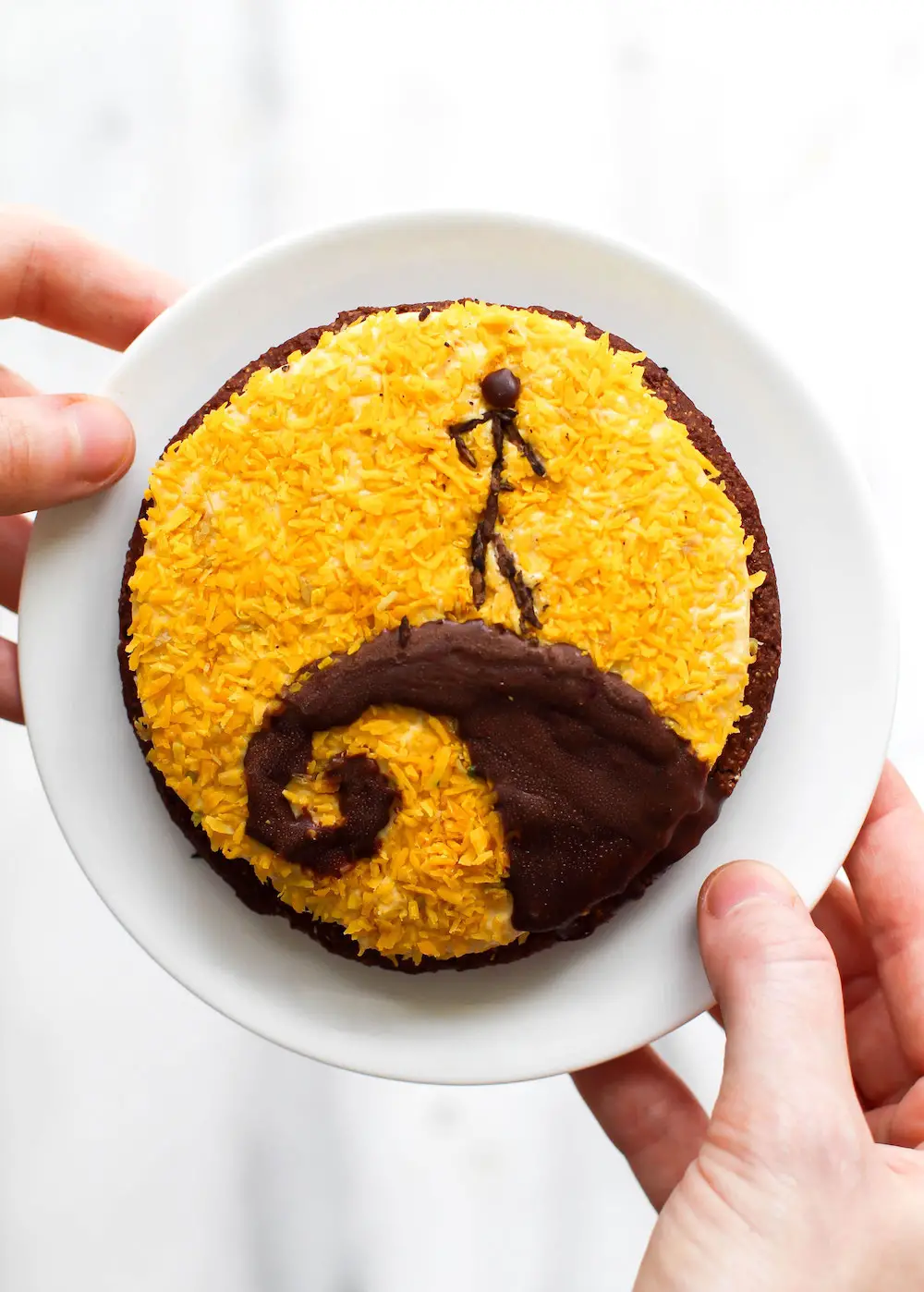 vegan nightmare before christmas cookie
