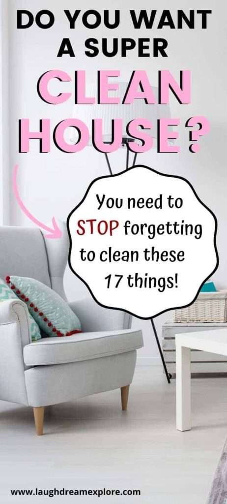 how to have a super clean house