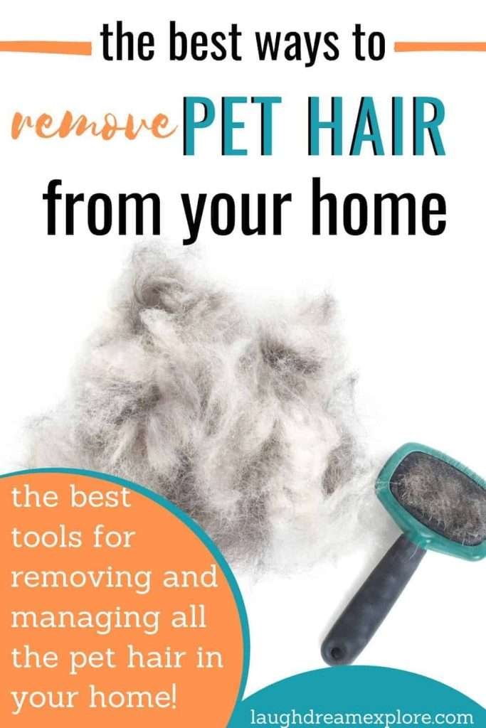 how to manage pet hair in the house