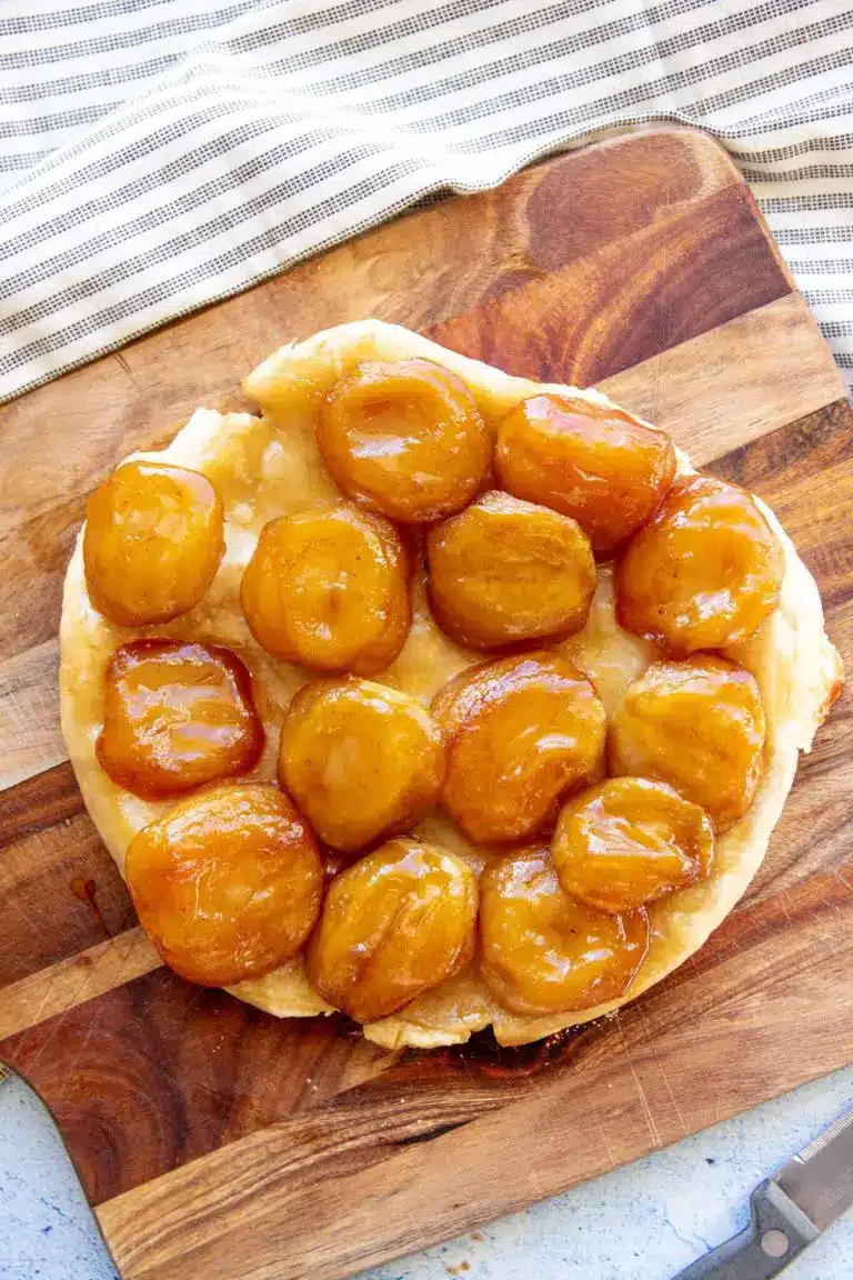 vegan apple tarte tatin