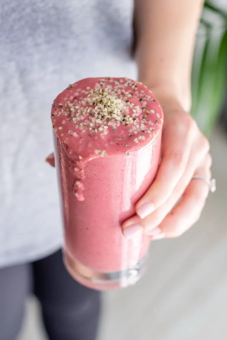 vegan high fiber smoothie