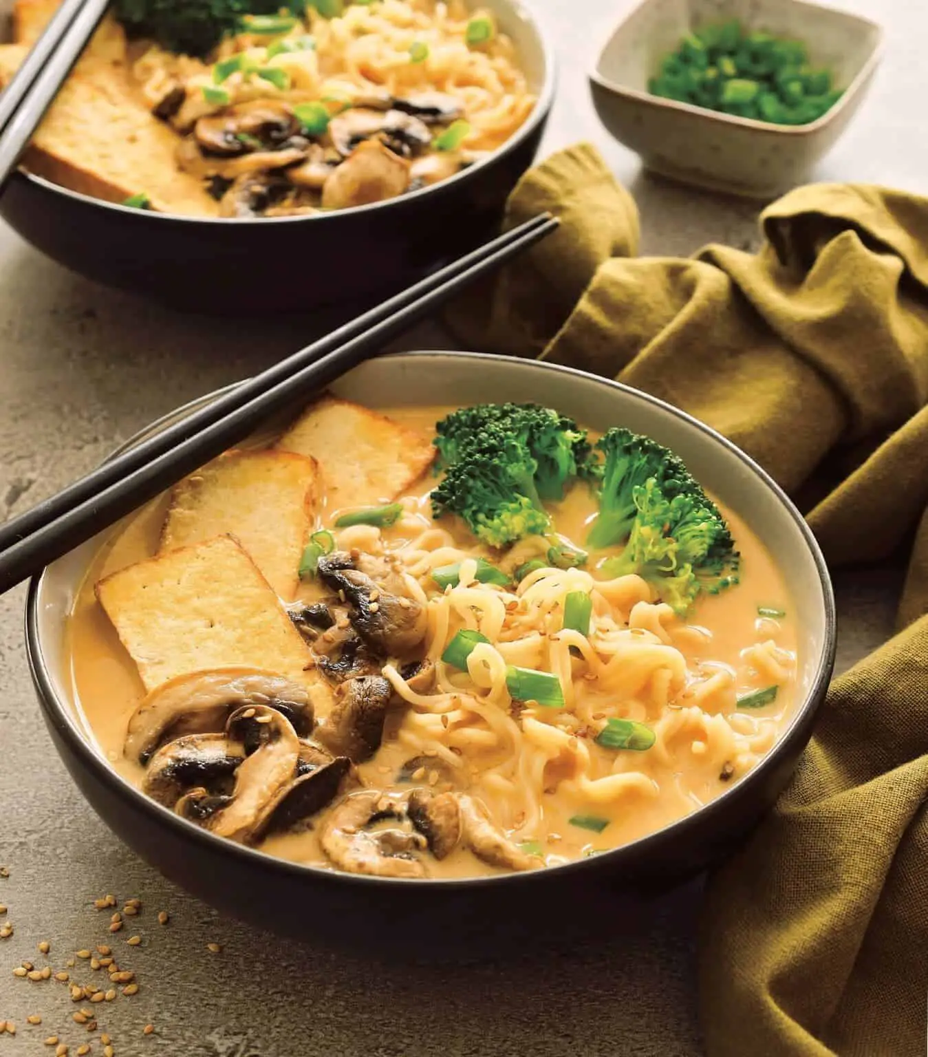 vegan sesame ramen