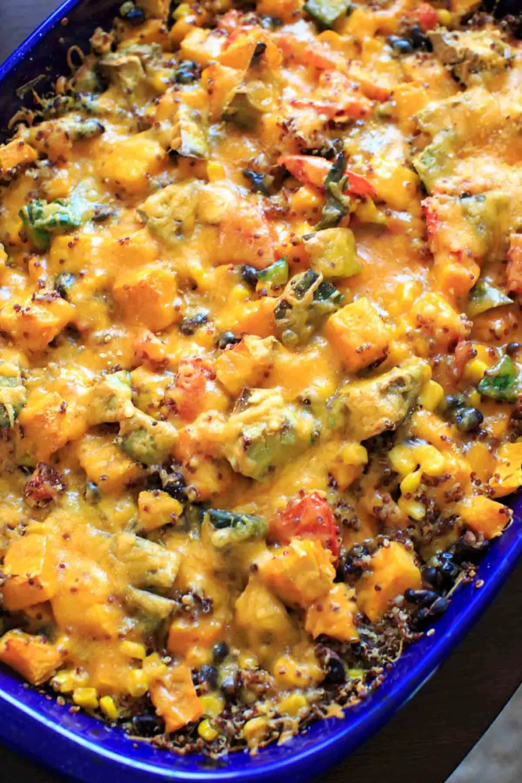 vegan butternut squash quinoa casserole