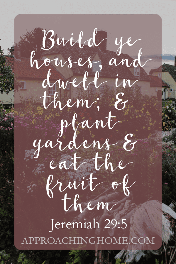 bible verse plant garden