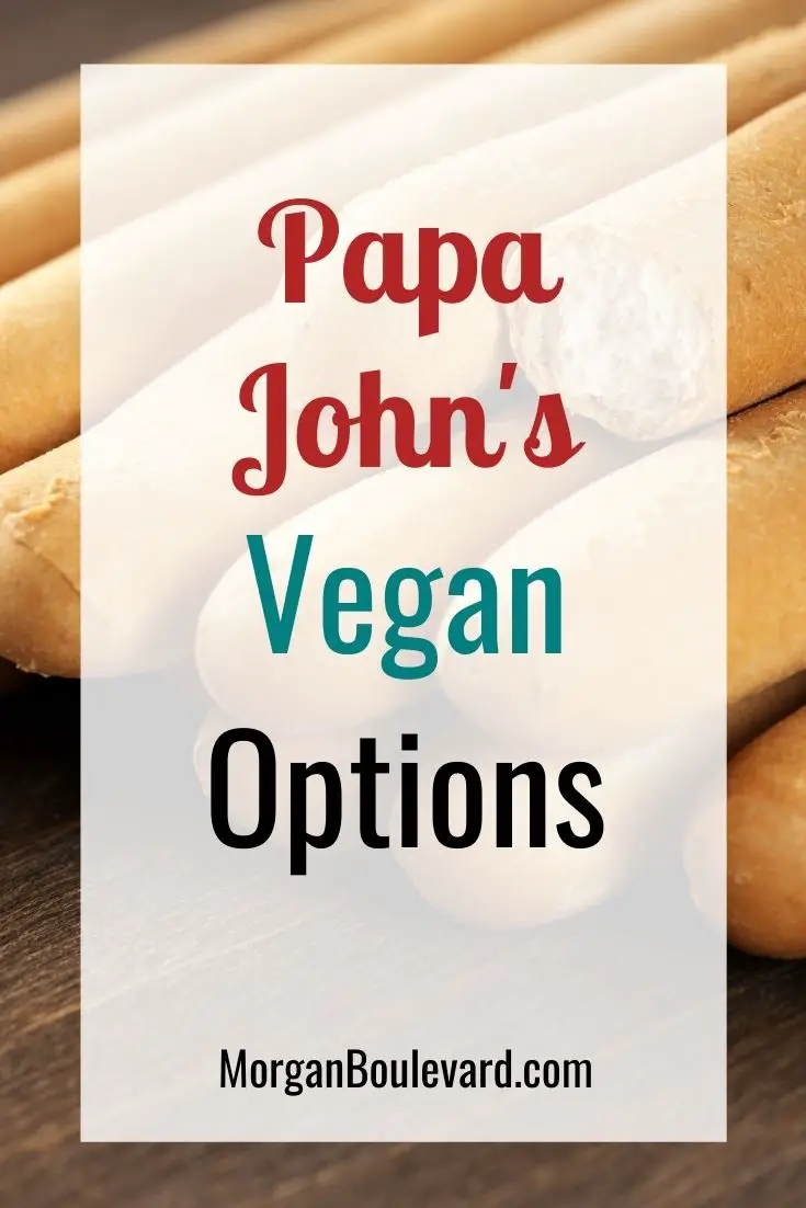 papa johns vegan options