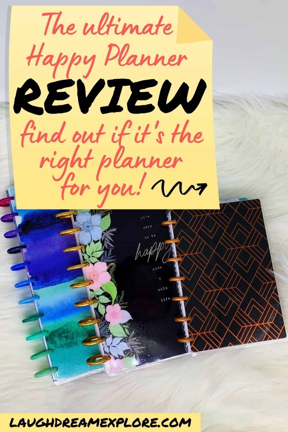 The Happy Planner Review {The BEST Planner for !}