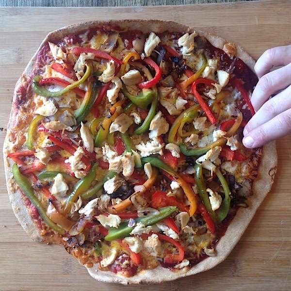 homemade pizza