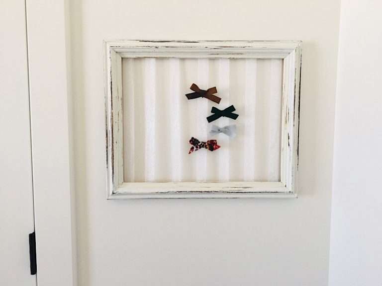 How To Make A Hair Bow Holder Display Frame