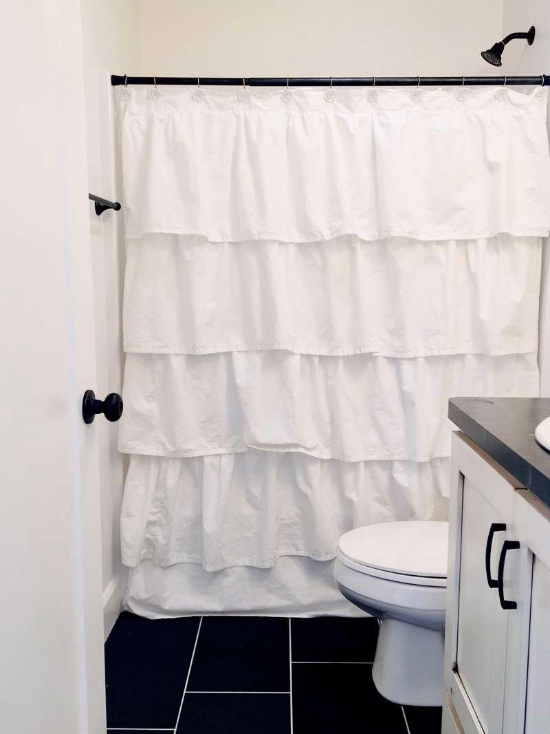 shower curtain reveal