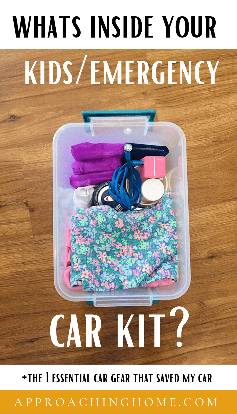 kids emergency car kit