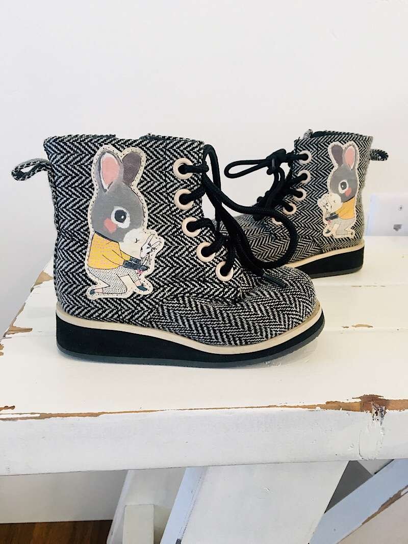 kids bunny boots