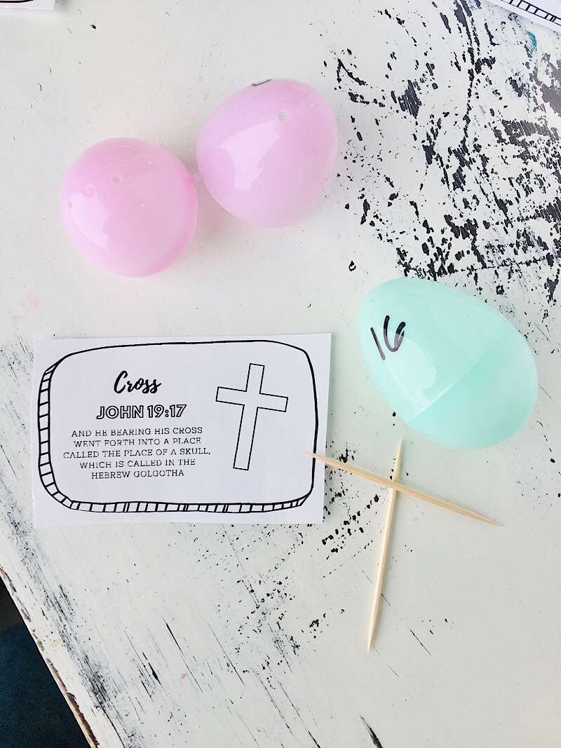 Toothpicks for Cross