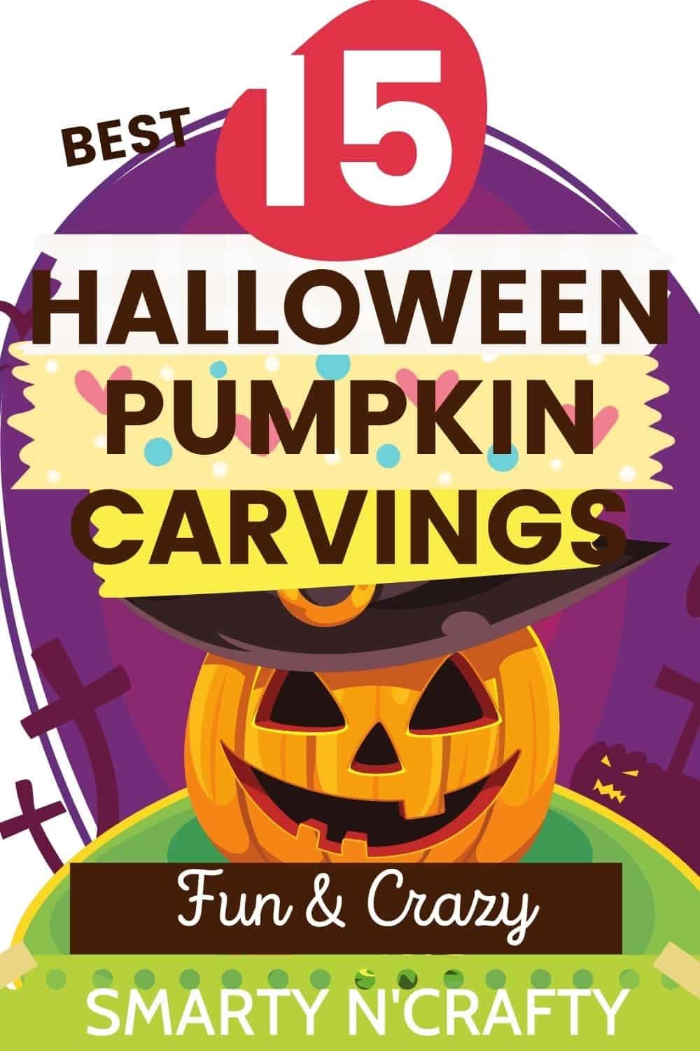 Halloween pumpkin carvings
