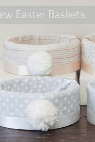 NO-SEW EASTER BASKET