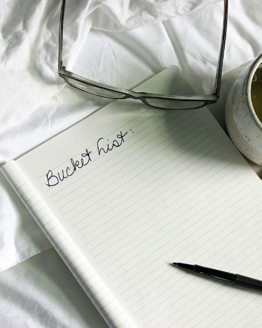 life bucket list ideas