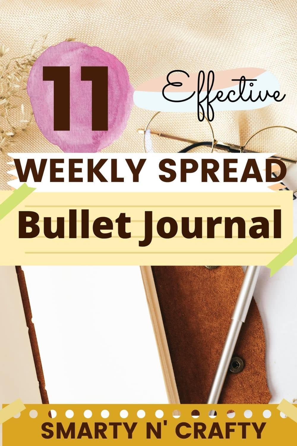 11 Weekly Spread Bullet Journal for Bloggers