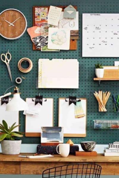 pegboard ideas for office