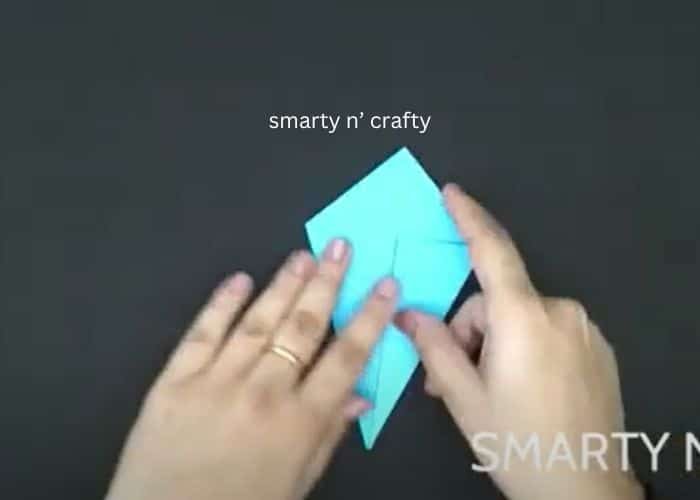 steps to make a crane origami