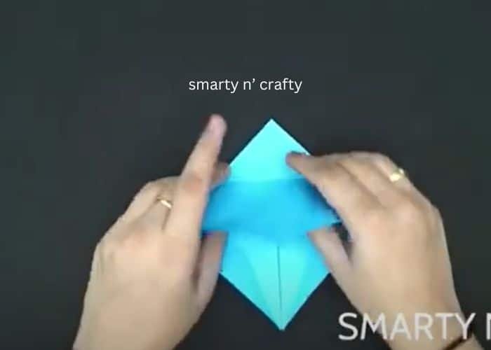 steps to make a crane origami
