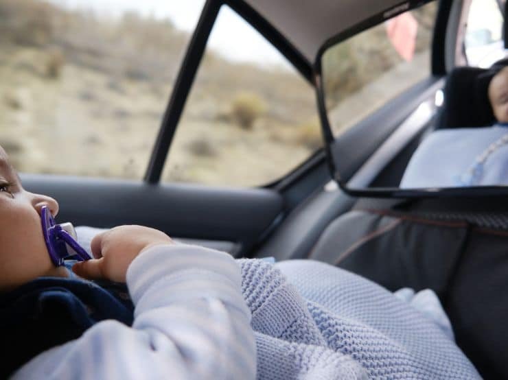 best baby mirror for a car with no headrest