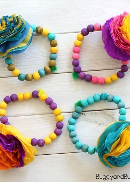 TISSUE PAPER KIDS BRACELET