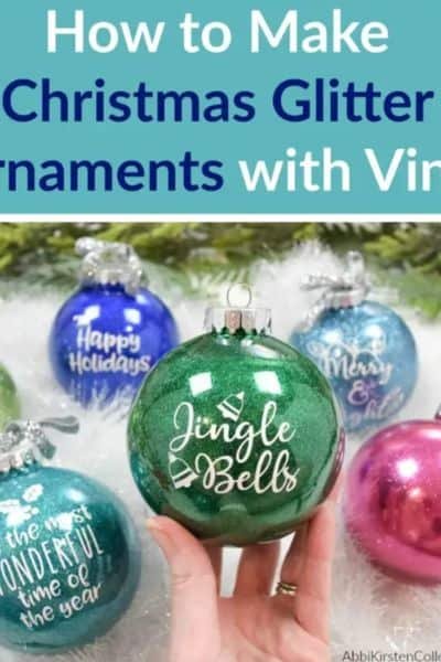 Glitter Ornaments