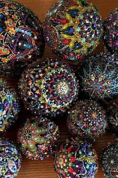 Sequins Christmas Ornaments