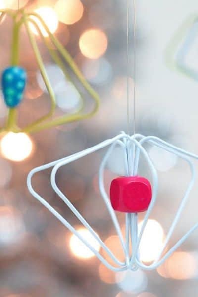 Paper Clip Christmas Ornaments