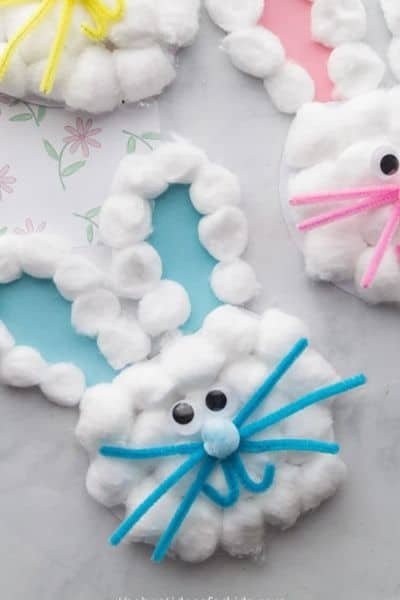 COTTON BALL BUNNIES