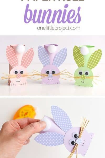 TOILET PAPER ROLL BUNNIES