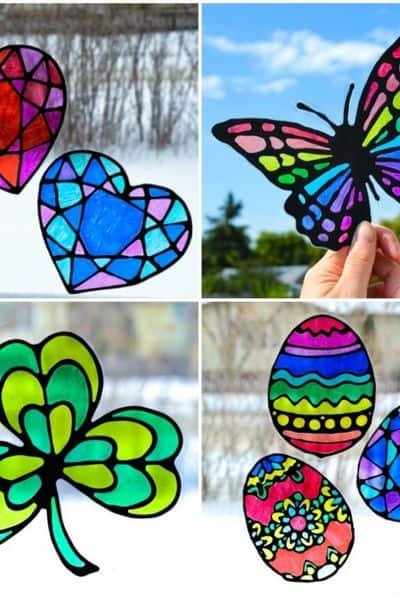 EASTER EGG SUNCATCHERS