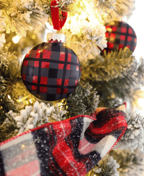 Glitter DIY Christmas Ornaments