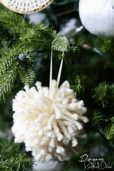 Pom Pom Ornaments