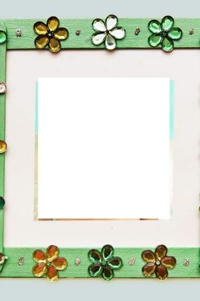 Popsicle Stick Picture Frame