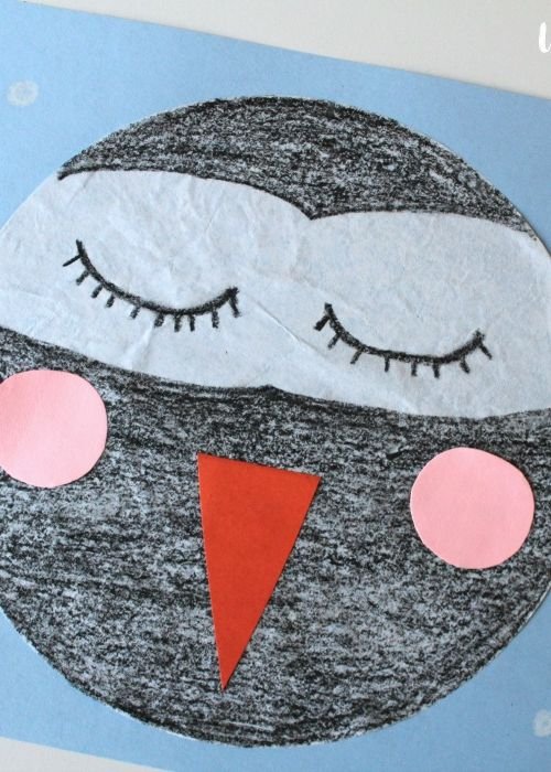 Coffee Filter Penguins