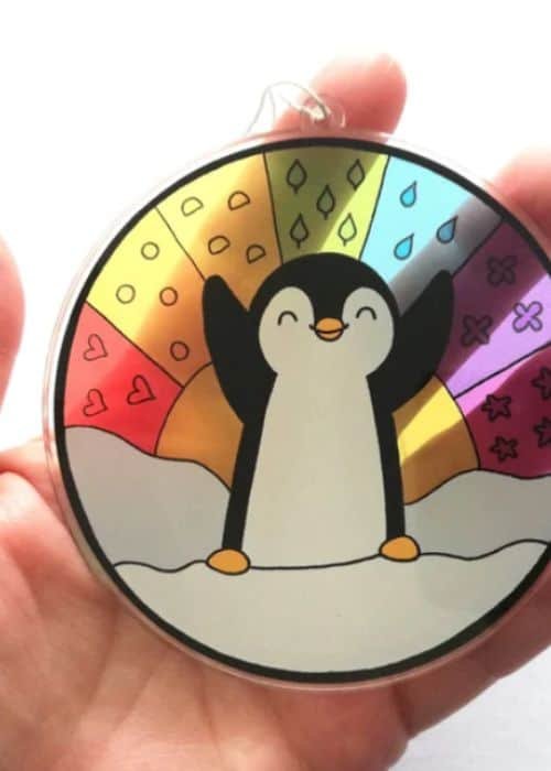 Penguin Suncatchers