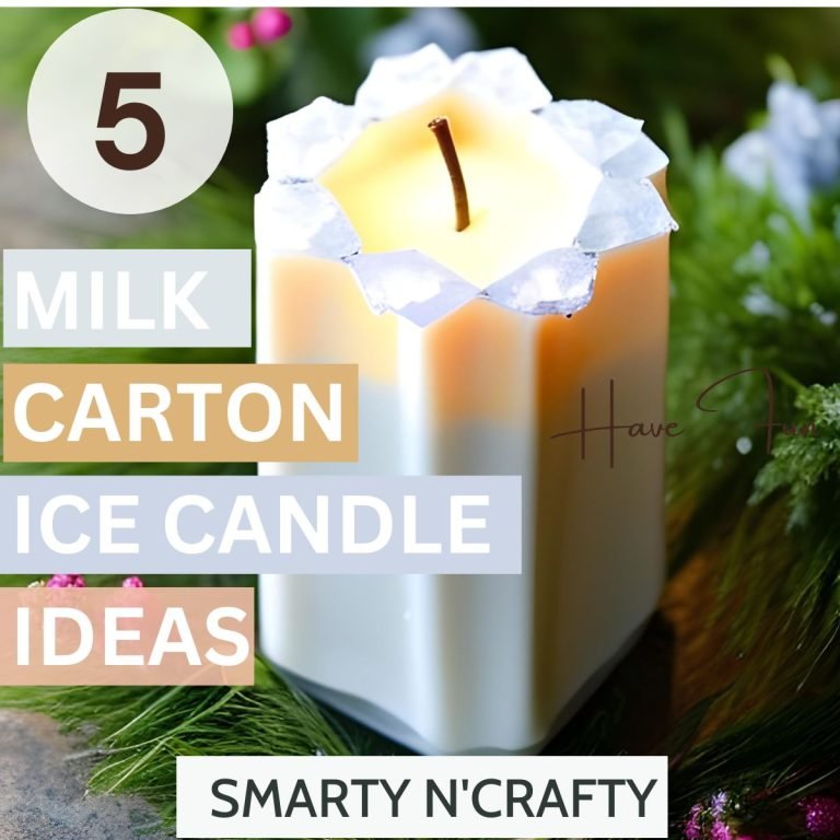 5 Beautiful Milk Carton Ice Candles for Crafting Warm Memories