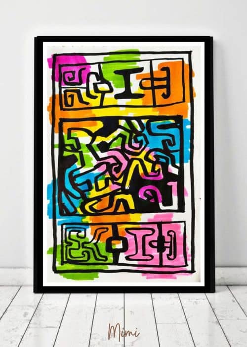 easy brush pen drawings