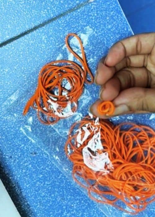 how to make rubber band balls