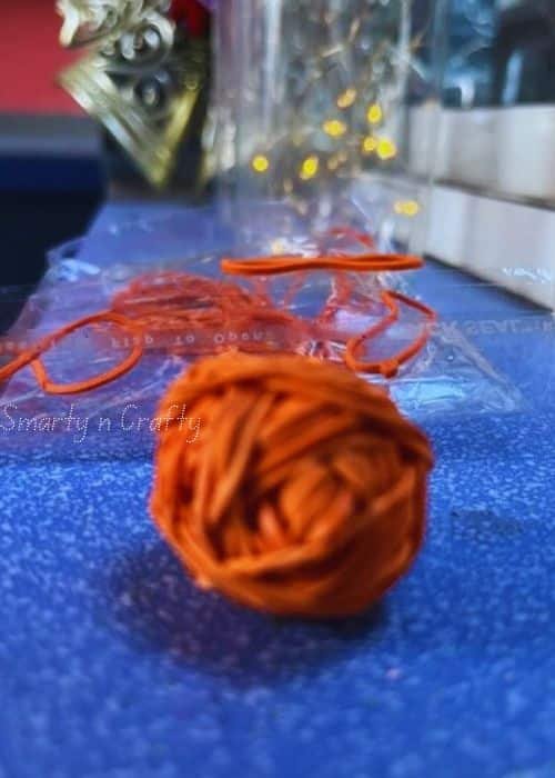 how to make rubber band balls