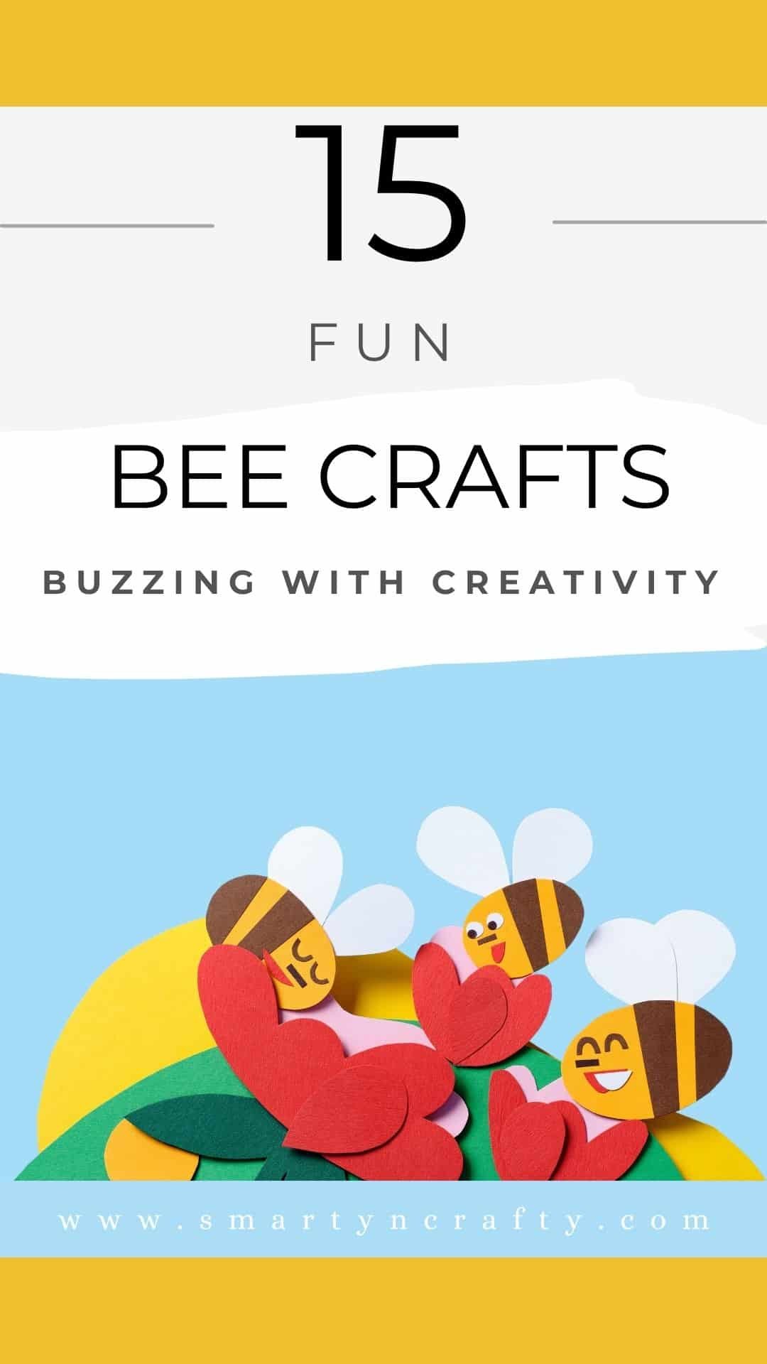 Bee Crafts for toddlers and Pre-schoolers
