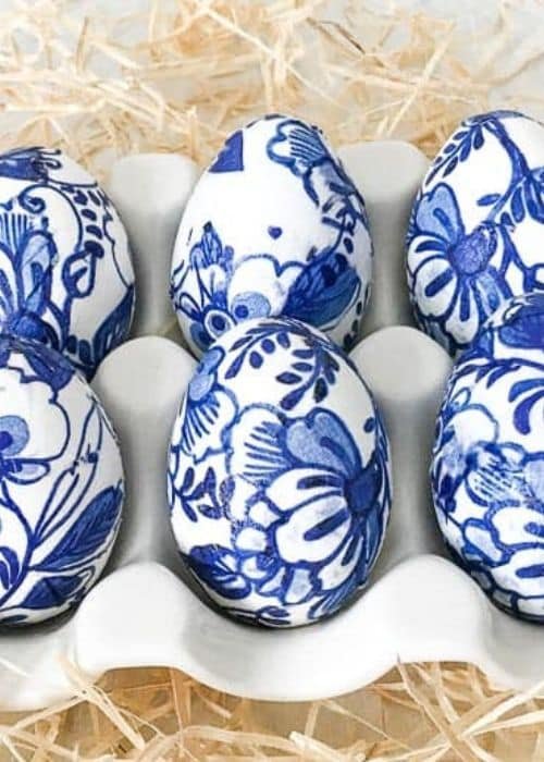 Decoupage Eggs