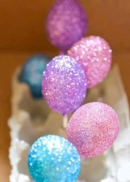 Easter Glitter Eggs