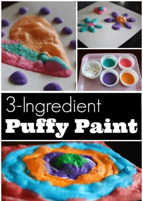 Flour and Salt Puffy Paint