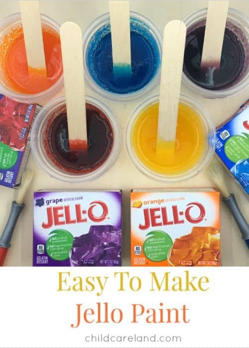 Gelatin Puffy Paint