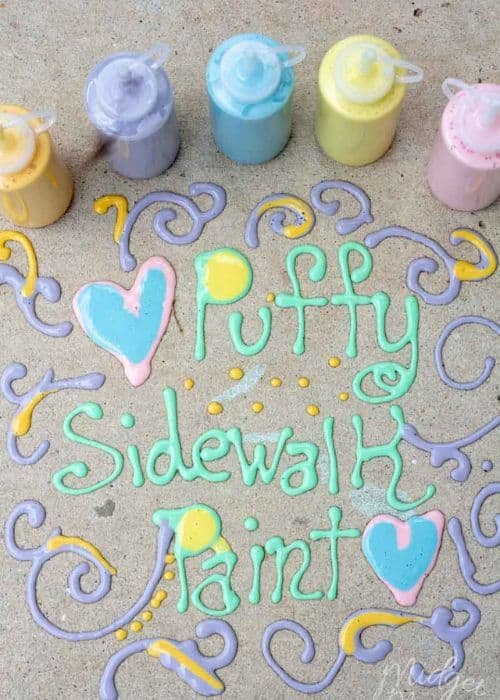 Soap and Flour Puffy Paint
