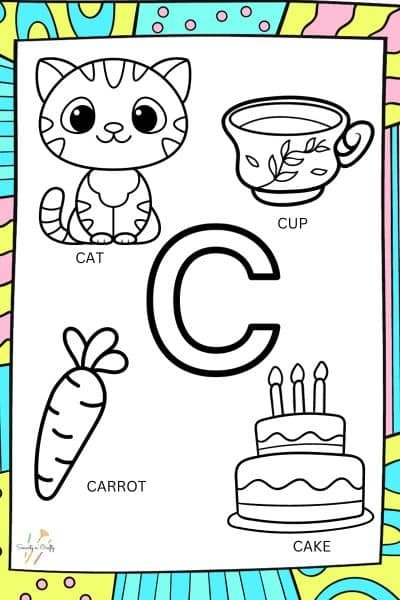 Letter C Preschool Worksheets