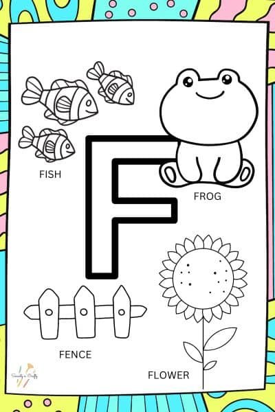 Letter F Preschool Worksheets